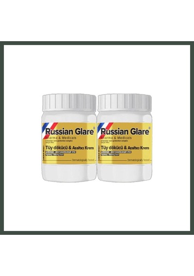 Bezos Russ Glare Tüylere Krem Nano 2li X 50 Ml Russ Merhemi Nhr