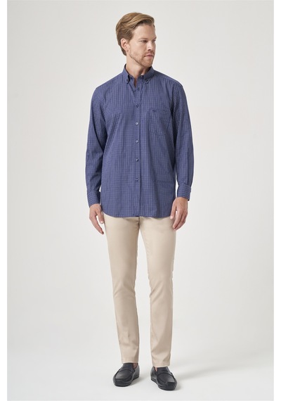 İmza Beyaz-lacivert Düğmeli Yaka Uzun Kol Cepsiz Slim Fit %100 Pamuk Gömlek 1004260204 Beyaz - Lacivert İmza Beyaz-lacivert Düğmeli Yaka Uzun Kol Cepsiz Slim Fit %100 Pamuk Gömlek 1004260204 Beyaz - Lacivert