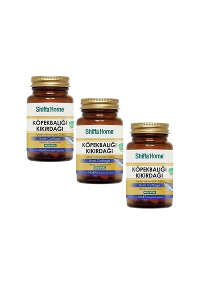 Shiffa Home (Aksuvital) Köpekbalığı Kıkırdağı 900 MG 60 Kap x 3 Ad