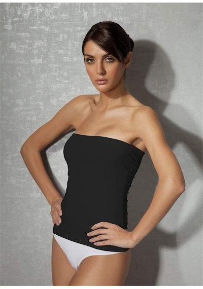Mode Cool Doreanse Askısız Straplez Atlet 9207 Siyah