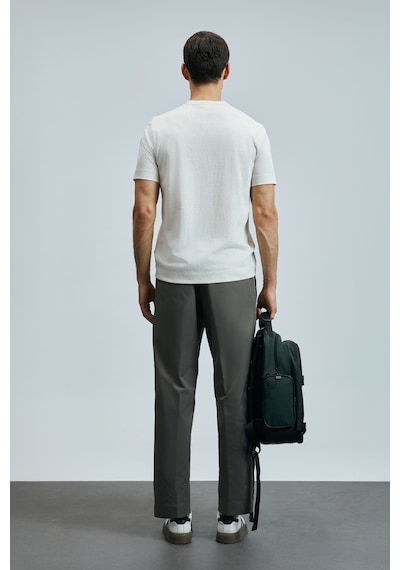 Lufian 111020263 Olıvıa Modern Grafik T- Shirt Erkek Tişort Ekru