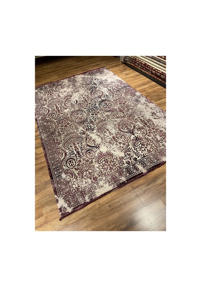 Magnifique Mq24c 200x290 Bordo Bej Halı