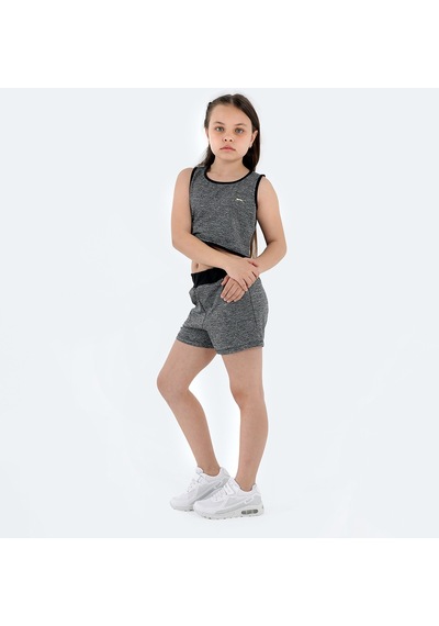 Slazenger DESTA IN Kız Çocuk Alt Üst Takım Koyu Gri