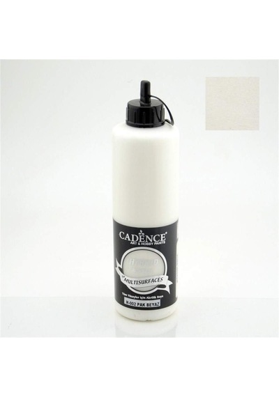Cadence Hybrid Multisurface Akrilik Boya 500 Ml. H-002 Pak Beyaz Genel