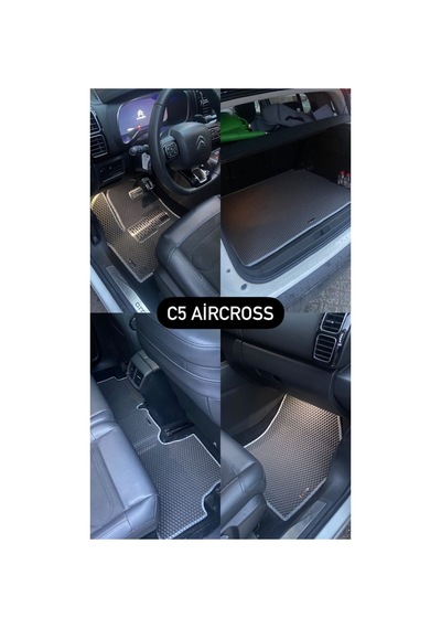 Citroen C5 Aircross Eva Oto Paspas + Bagaj Havuzu + Topukluk