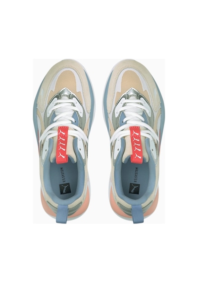 Puma Rs-curve Karışık/renkli Kadın Spor Ayakkabı Dar Kalıp Krem