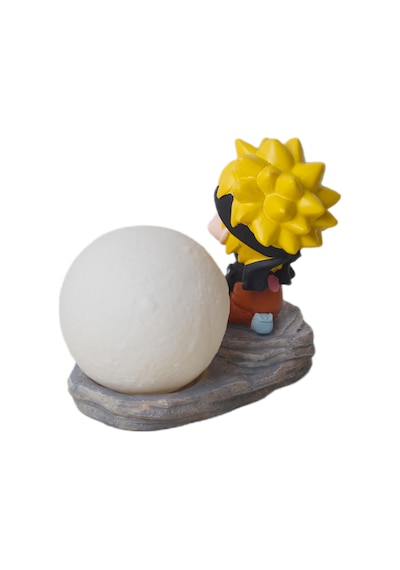 Naruto Uzamaki Gece Lambası Biblo Dekoratif Ürün Ev Ofis Yeni Yıl Doğum Günü Hediyesi Vitrin Süsü 15 Cm