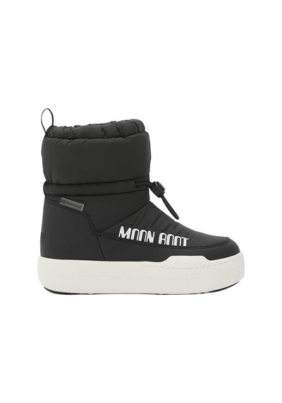 N001 Black Bot Kız Çocuk 80d3440090 Moon Boot Jr Park Tube Mid Wp Siyah
