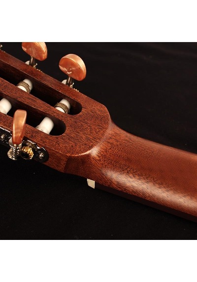 Cort Ac100op Klasik Gitar Başlangıç Seviye Ladin Üst Kapak, 650mm Standart Skala Ve Open Pore Doğal Ahşap Dokusu
