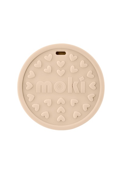 Silikon Diş Kaşıyıcı Kuki Latte Bej
