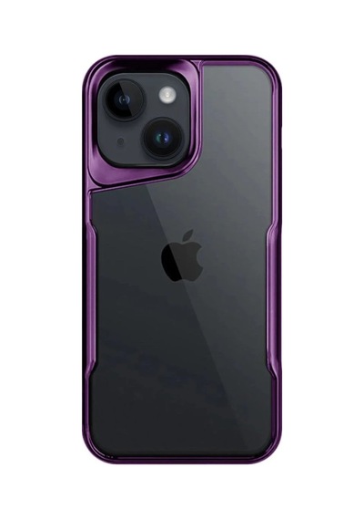 Apple İphone 15 Kılıf Boyi Silikon Kapak - Derin Mor
