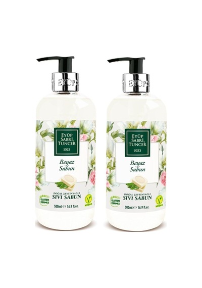 Eyüp Sabri Tuncer Beyaz Sabun Sıvı Sabun 500 Ml X 2 Adet