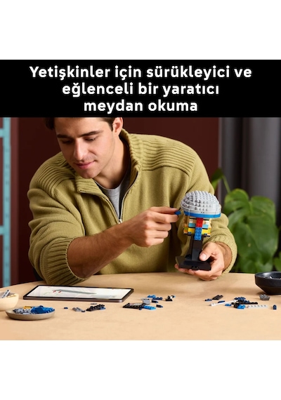 LEGO® Star Wars: Klonların Saldırısı Jango Fett™ Kaskı 75408 - Yetişkinler için İnşa Edilebilen Koleksiyonluk Model Yapım Seti (616 Parça)