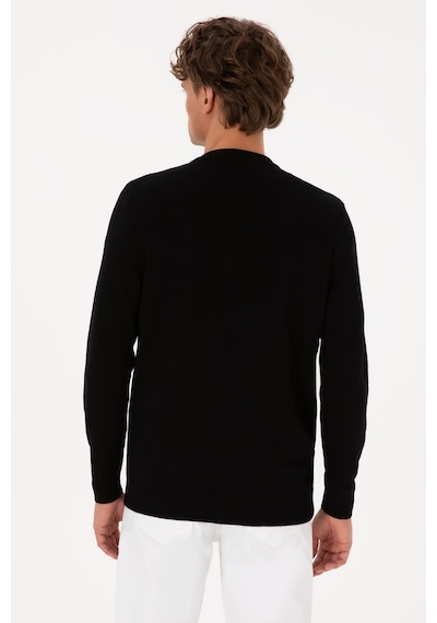 U.s. Polo Assn. Erkek Siyah Hırka Triko 50313721-vr046 Siyah