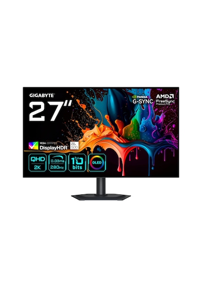 Gıgabyte Mo27q28g 27 280hz 0.03ms Hdmı Dp G-sync Qhd Hdr500 Cece5gıg0027