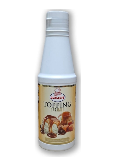 Ovalette Topping Sos 1kg Karamel