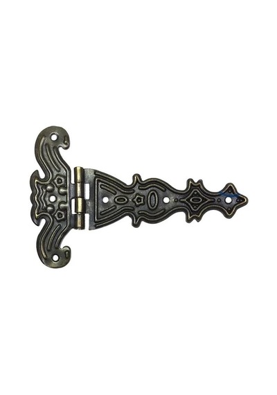 Cntma Dekoratif, Sac Tek Kuyruklu Menteşe - 69x102 Mm, Büyük, Antik, 1 Adet Diğer