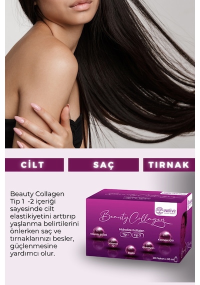 Beauty Collagen Sıvı Takviye Edici Gıda