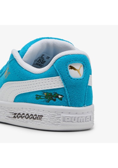 Puma Suede Xl Super Çocuk Mavi Spor Ayakkabı 403381 Mavi