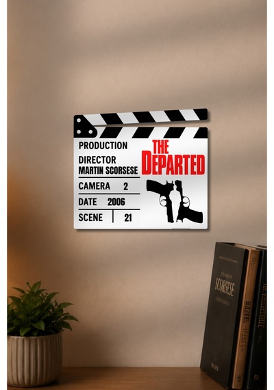 Klaket Tablo / Duvar Dekoru - The Departed Köstebek