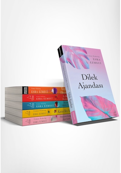 Esra Ezmeci Seti - Defter Hediyeli 5 Kitap Takım Dilek Ajandası Hediyeli - Esra Ezmeci - Destek Yayınları