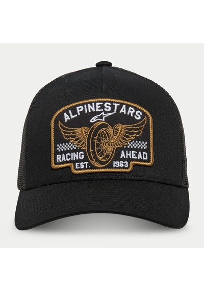 Alpinestars Heritage Patch Trucker Şapka Siyah Kahve