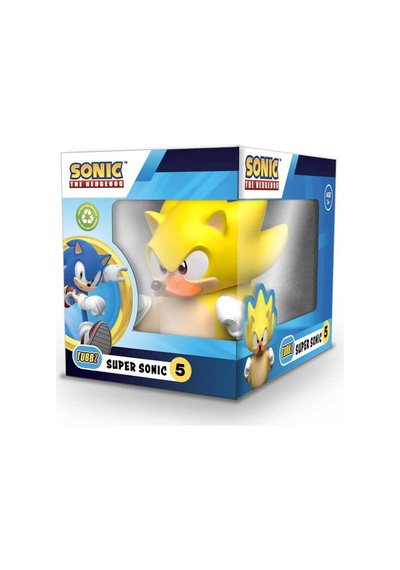 Tubbz Sonic Boxed Super Sonic Lisanslı Cosplay Ördek Collectible Figür