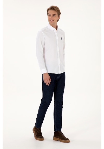 U.s. Polo Assn. Erkek Beyaz Gömlek Basic 50307693-vr013 Beyaz U.s. Polo Assn. Erkek Beyaz Gömlek Basic 50307693-vr013 Beyaz