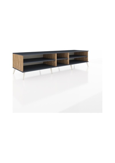 Kronos Tv Ünitesi 3 Raflı 220x59x51 Çam-antrasit Antrasıt/antrasıt - Atlas Çam Kronos Tv Ünitesi 3 Raflı 220x59x51 Çam-antrasit Antrasıt/antrasıt - Atlas Çam