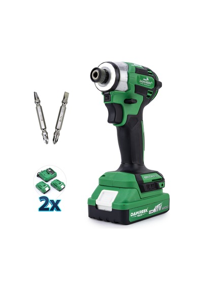 Dawreek BT0208 Akülü Torklu Vidalama Makinesi - Yeşil