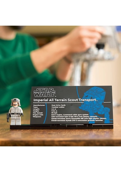 LEGO® Star Wars™ AT-ST™ Walker 75417 - Yetişkinler için Koleksiyonluk Model Yapım Seti (1513 Parça)