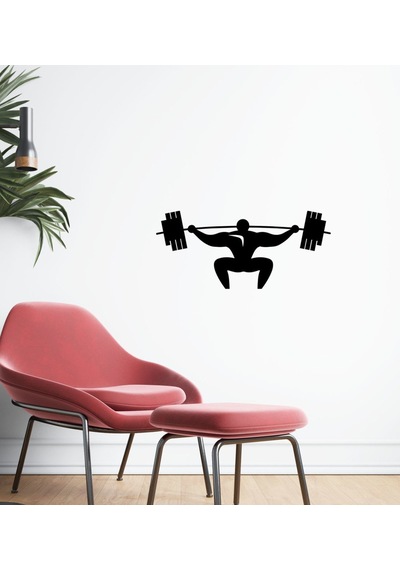 Bk Home Gym Tasarımlı Duvar Sticker-1