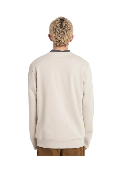 Timberland Tb0a27hc Wwes Crew Neck Rglr Krem Erkek Sweatshirt Krem