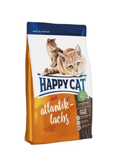 Happy Cat Atlantik Lachs Somonlu Yetişkin Kedi Maması 4 KG