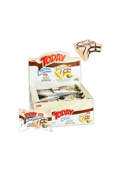 Aloha Mini Beyaz Çikolatalı Marshmallowlu 20 Gr. 24 Adet (1 Kutu)