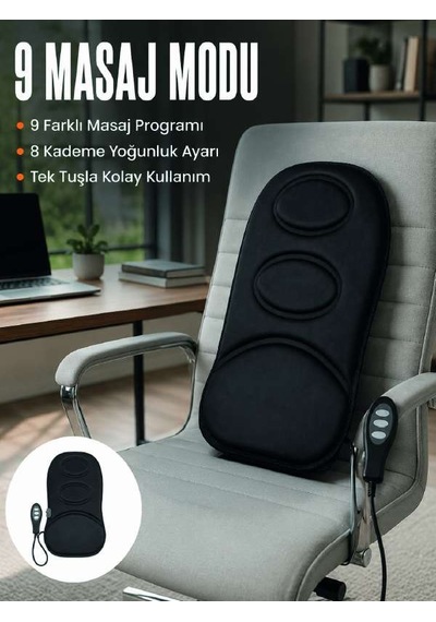 Motorlu Isıtmalı Minderi Modlu Ev, Ofis Ve Araç Koltuk Pedi