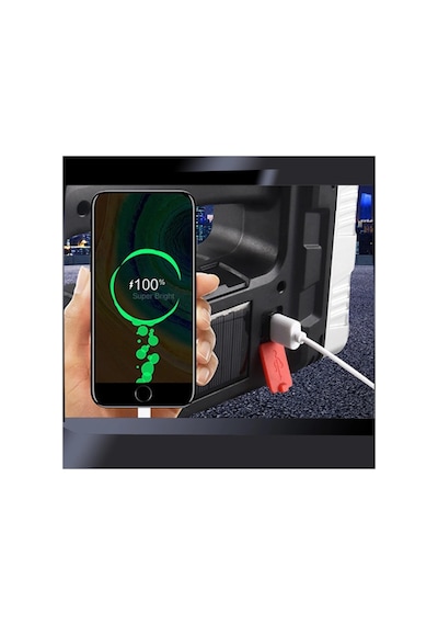 El Feneri Solar Panelli Ledli Powerbank Cob Fener Renkli 46616332