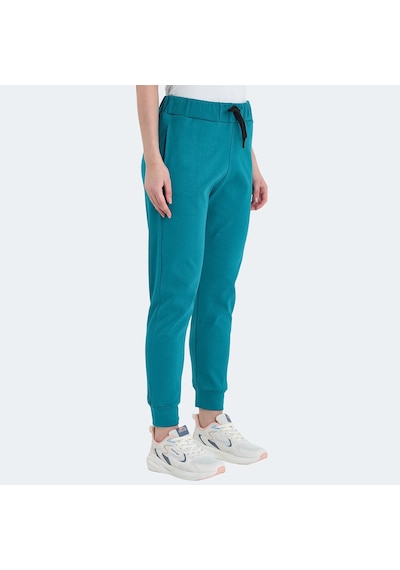 Slazenger VETERAN RBN Kadın Cepli Turkuaz Eşofman Altı