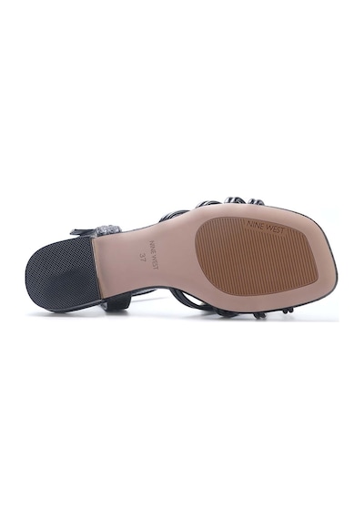 Nine West Mabera 5fx Siyah Kadın Düz Sandalet 000000000101928937 Siyah