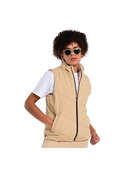 Sportive Avila Kadın Bej Günlük Stil Yelek 24kk015-oat 1656598 Bej