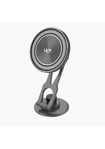 H879 Premium Araç Konsol Montajlı Ultra Manyetik Telefon Tutacağı Gri