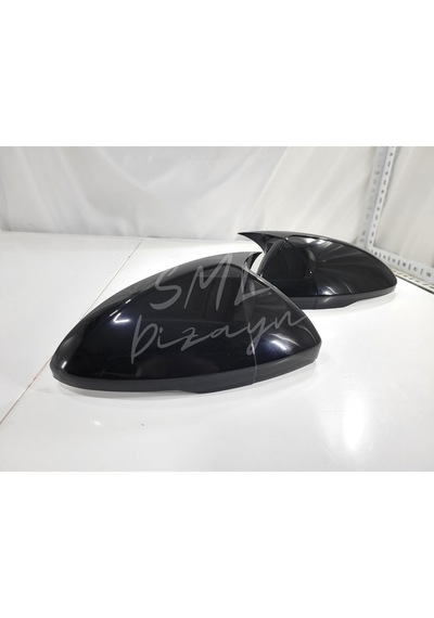 Opel Astra K 2015-2022 Yarasa Ayna Kapağı (Plastik) Piano Black