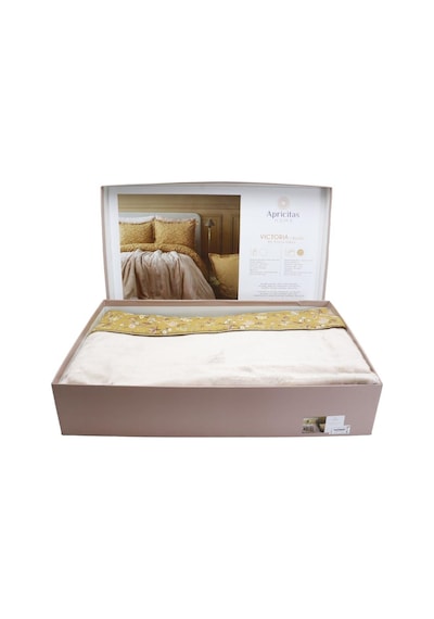 Apricitas Home My Touch Series Çift Kişilik Battaniyeli Nevresim Takımı Pudra