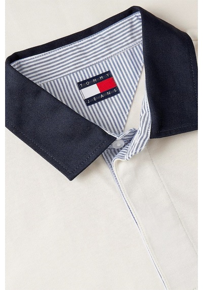 Tommy Jeans Logolu % 100 Pamuk Relaxed Fit Düğmeli Polo Yaka Sweat Erkek Polo Yaka Sweat Dm0dm23070 Aef Bej Tommy Jeans Logolu % 100 Pamuk Relaxed Fit Düğmeli Polo Yaka Sweat Erkek Polo Yaka Sweat Dm0dm23070 Aef Bej