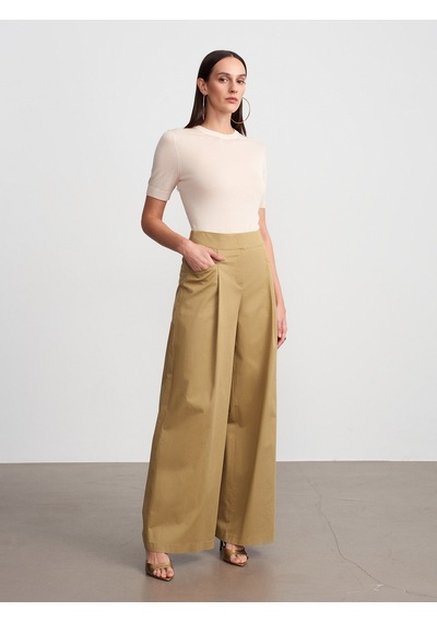 Dilvin 10872 Lyocell Karışımlı Minimal Bluz-taş