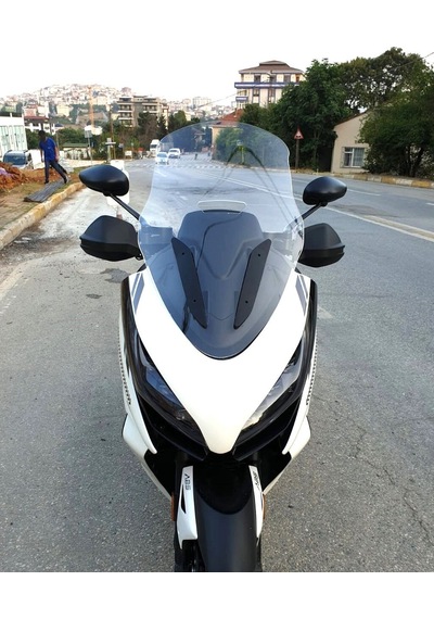 Motocam Zontes Zt 250 T-e Ön Cam 2023-2026 Model 73cm Şeffaf Renkli 4mm