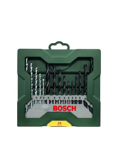 Ayrex Home And Garden X/line Mini 15 Parça Matkap Ucu Seti, Yeşil