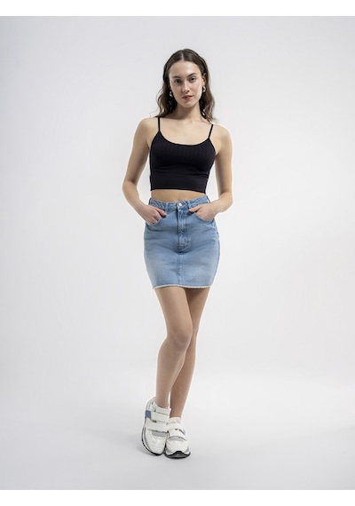 Kadın Mavi Etek - Lf2036210 Mavi