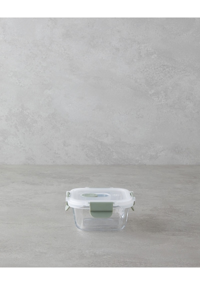 English Home Mila Borosilikat Saklama Kabı 320 Ml Yeşil Yeşil