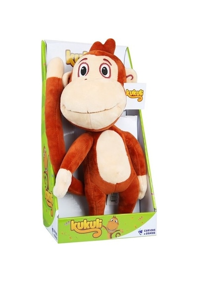 Kukuli Maymun Peluş Sesli 35Cm Peluş Kukuli